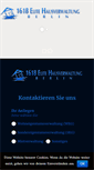 Mobile Screenshot of elite-hausverwaltung.de